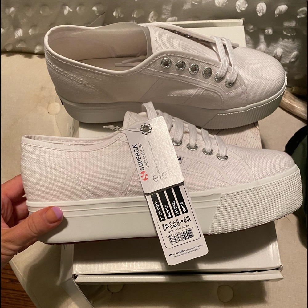 Superga platform sneakers